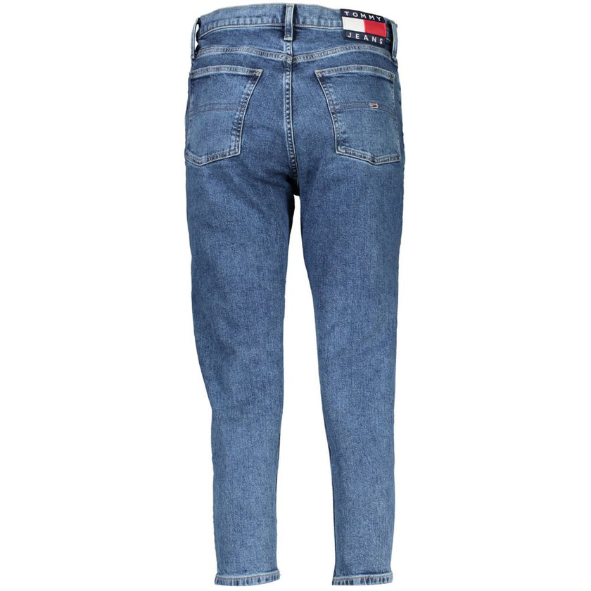 Tommy Hilfiger Blue Cotton Women's Slim-Fit Jean Tommy Hilfiger