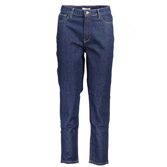 Tommy Hilfiger Blue Cotton Women Jeans Tommy Hilfiger