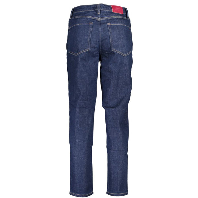 Tommy Hilfiger Blue Cotton Women Jeans Tommy Hilfiger