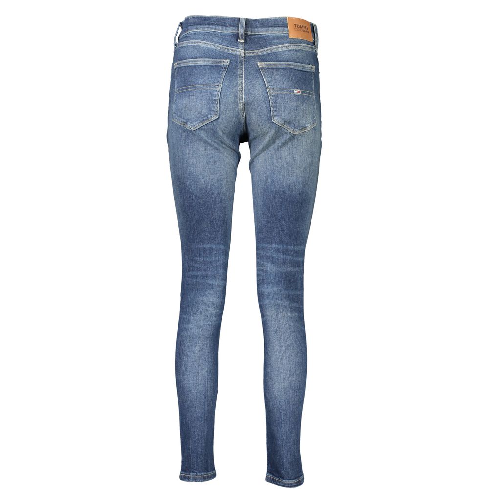 Tommy Hilfiger Blue Cotton Women's Skinny Jean Tommy Hilfiger