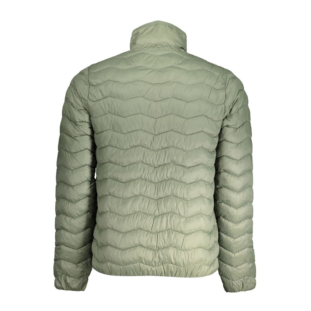 K-WAY Green Polyamide Men Jacket K-WAY