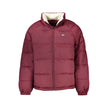 Tommy Hilfiger Red Recycled Polyester Men Jacket Tommy Hilfiger