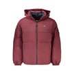 Tommy Hilfiger Red Recycled Polyester Men Jacket Tommy Hilfiger