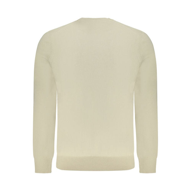 Hugo Boss Beige Cotton Sweater Hugo Boss