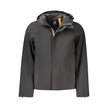 K-WAY Black Polyester Men Jacket K-WAY