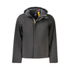 K-WAY Black Polyester Men Jacket K-WAY