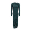 Ferragamo Draped midi Dress Ferragamo