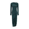 Ferragamo Draped midi Dress Ferragamo