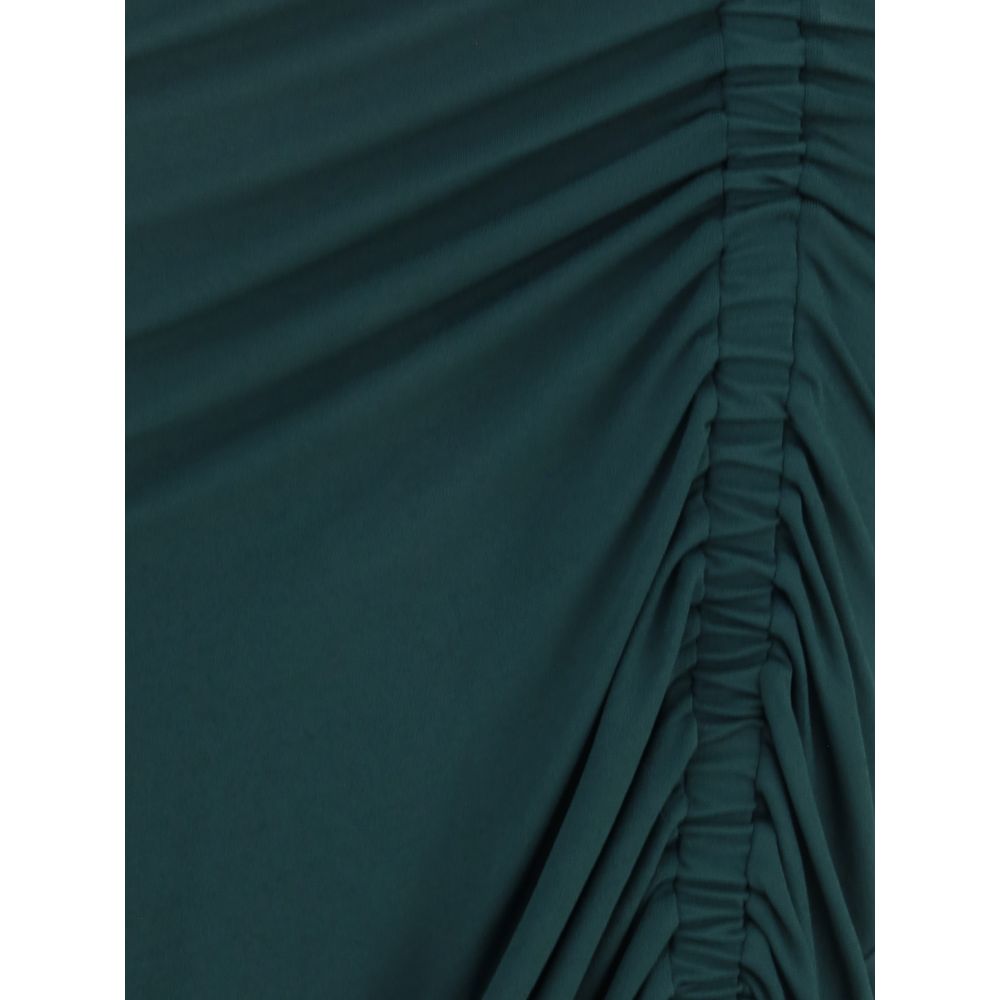 Ferragamo Draped midi Dress Ferragamo