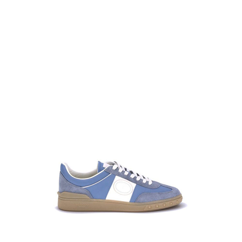 Valentino Garavani Light Blue Rubber Low Top Sneakers Valentino Garavani
