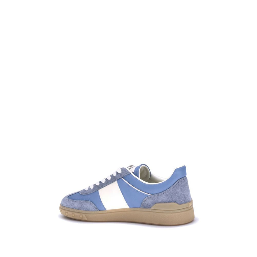 Valentino Garavani Light Blue Rubber Low Top Sneakers Valentino Garavani