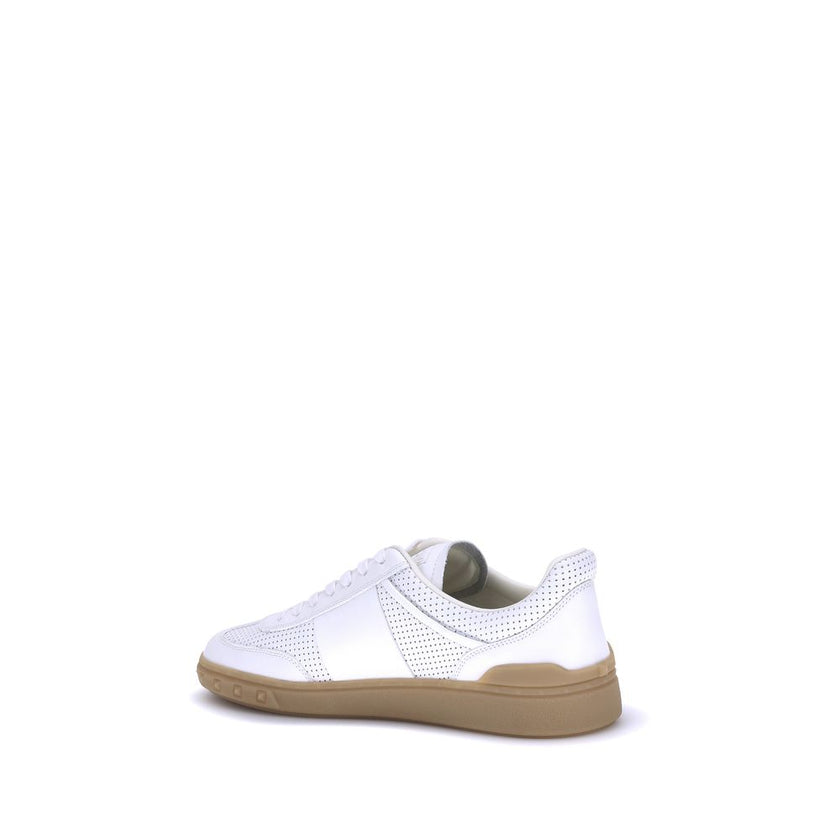 Valentino Garavani White Rubber Low Top Sneakers Valentino Garavani