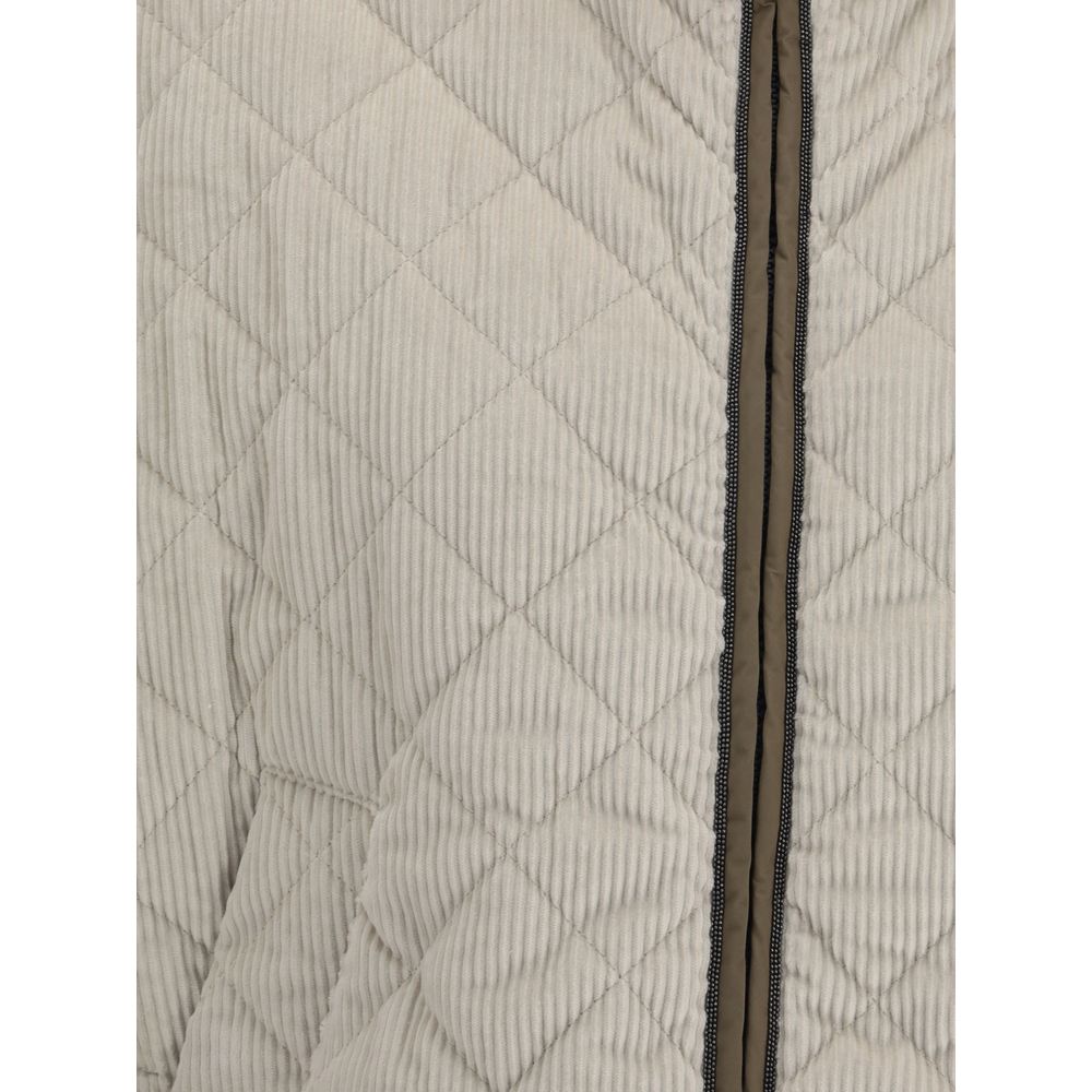 Brunello Cucinelli Corduroy quilted Jacket Brunello Cucinelli