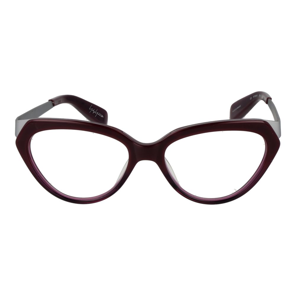 Yohji Yamamoto Purple Unisex Glasses Frame Yohji Yamamoto
