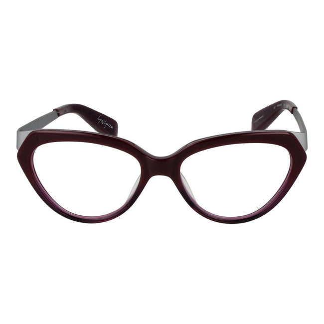 Yohji Yamamoto Purple Unisex Glasses Frame Yohji Yamamoto