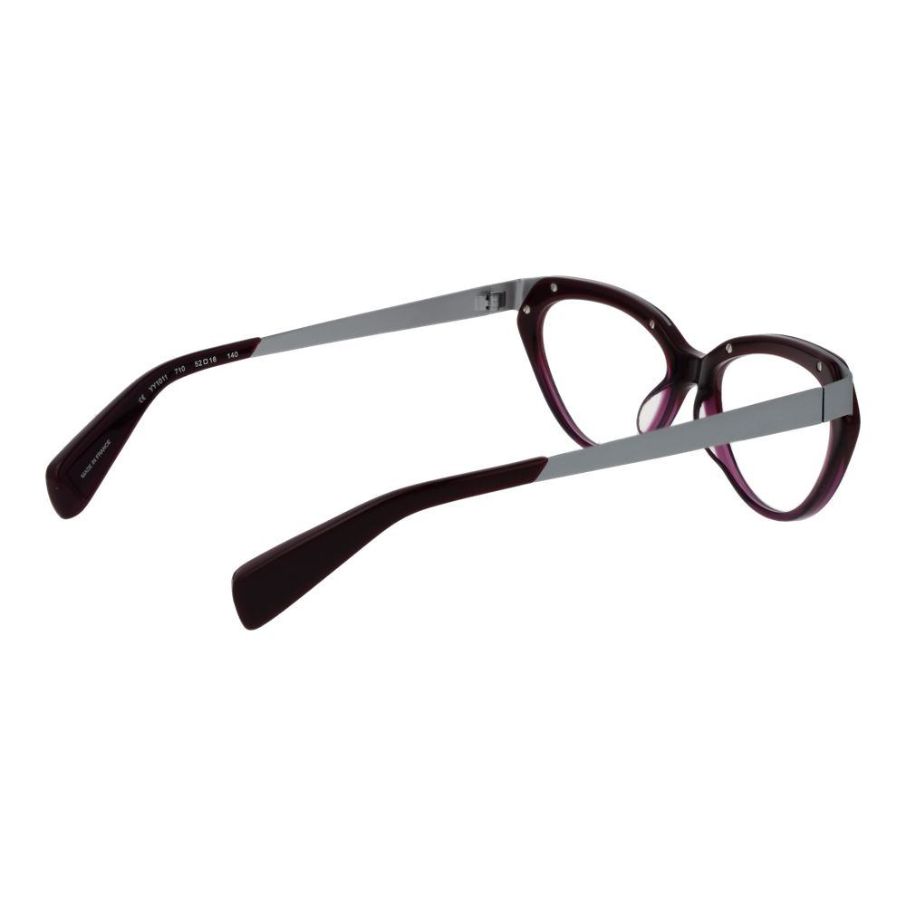 Yohji Yamamoto Purple Unisex Glasses Frame Yohji Yamamoto