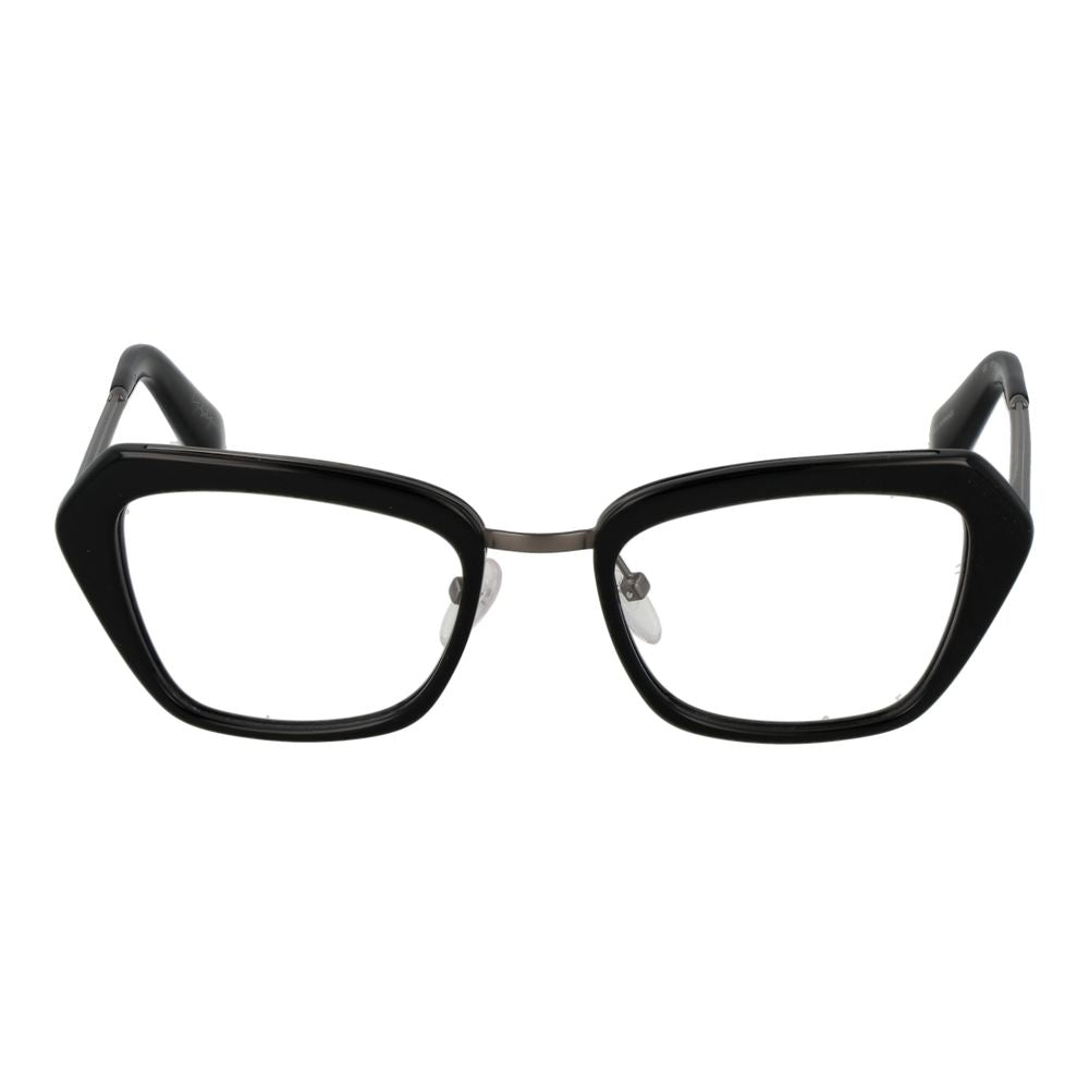 Yohji Yamamoto Black Women Glasses Frame Yohji Yamamoto