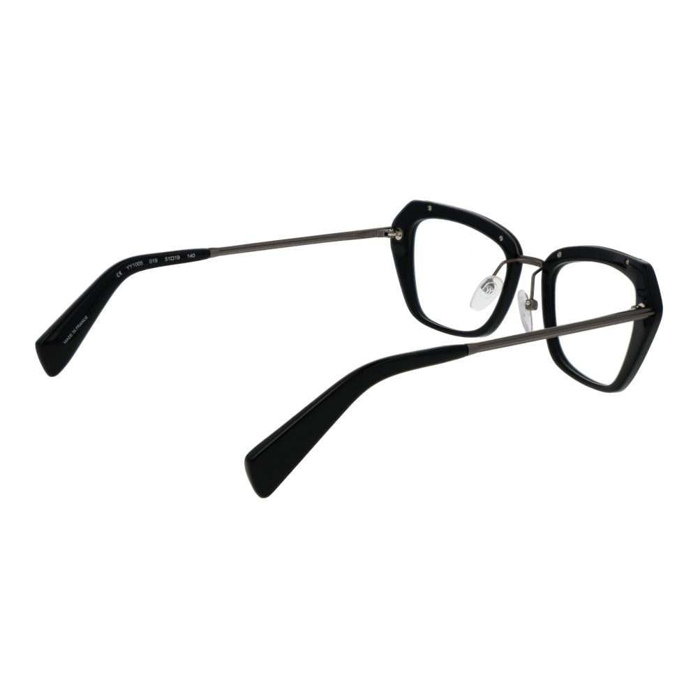 Yohji Yamamoto Black Women Glasses Frame Yohji Yamamoto