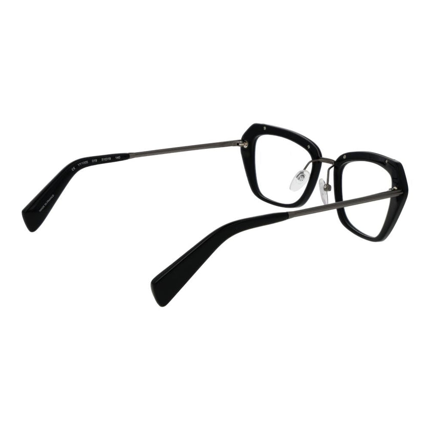 Yohji Yamamoto Black Plastic Glasses (Frames) Yohji Yamamoto