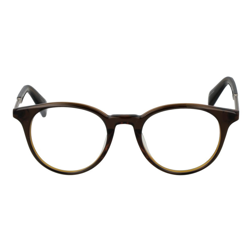 Yohji Yamamoto Brown Plastic Glasses (Frames) Yohji Yamamoto