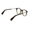 Yohji Yamamoto Brown Men Glasses Frame Yohji Yamamoto