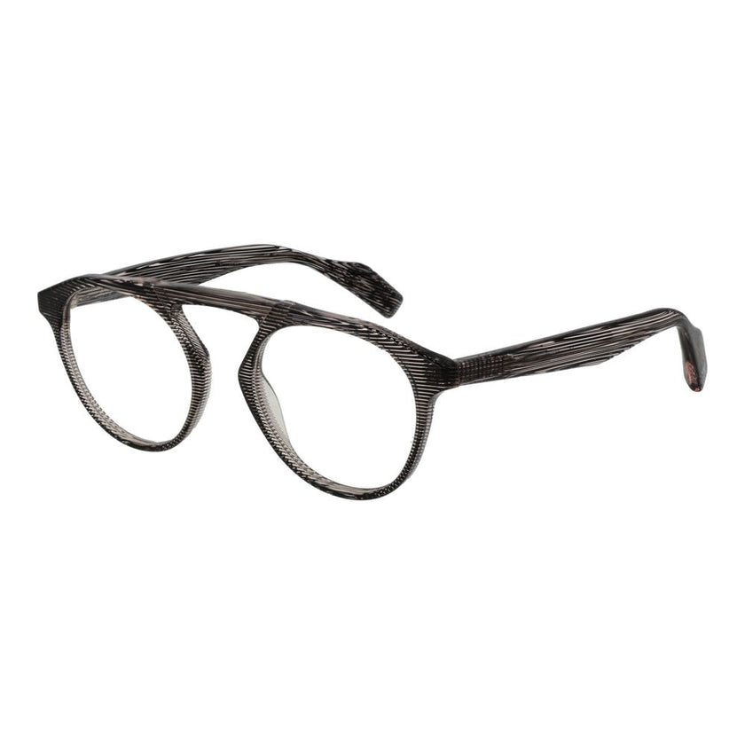 Yohji Yamamoto Brown Plastic Glasses (Frames) Yohji Yamamoto