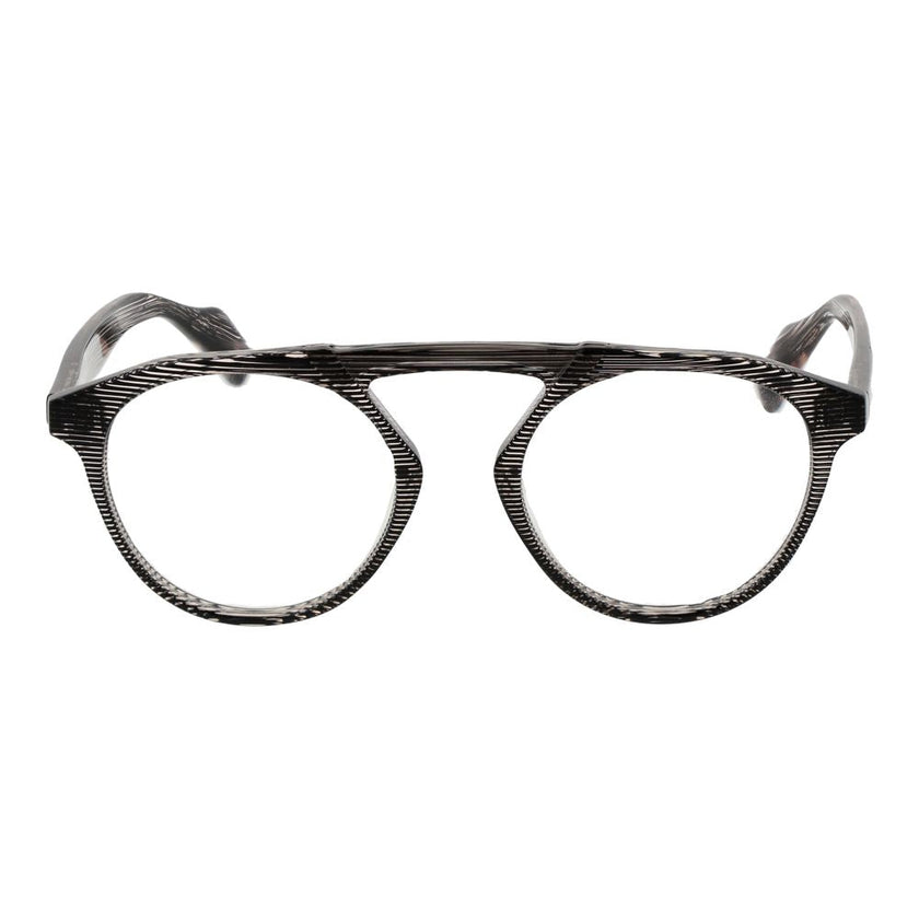 Yohji Yamamoto Brown Plastic Glasses (Frames) Yohji Yamamoto