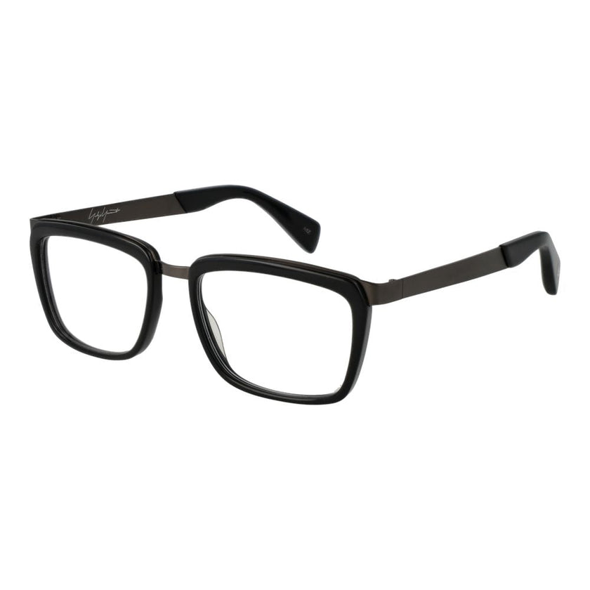 Yohji Yamamoto Gray Acetate Glasses (Frames) Yohji Yamamoto