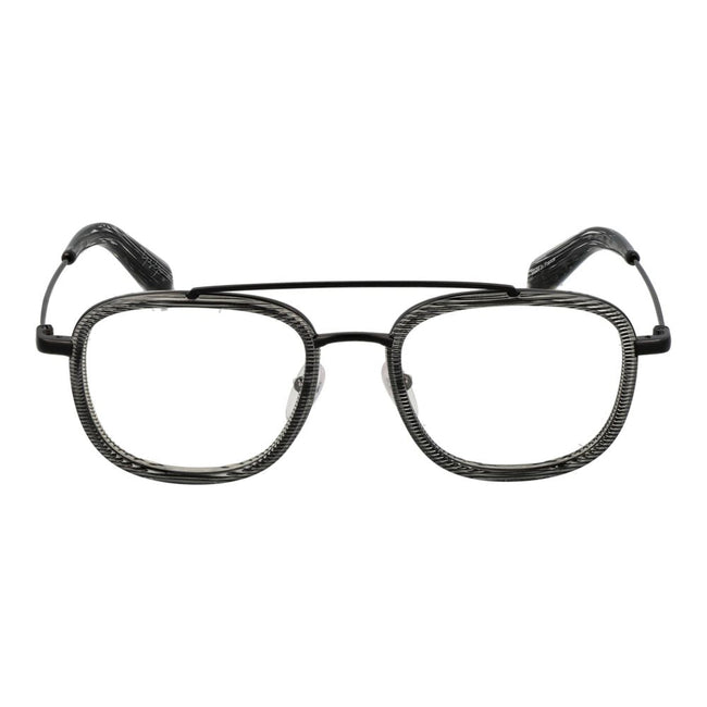 Yohji Yamamoto Gray Unisex Glasses Frame Yohji Yamamoto