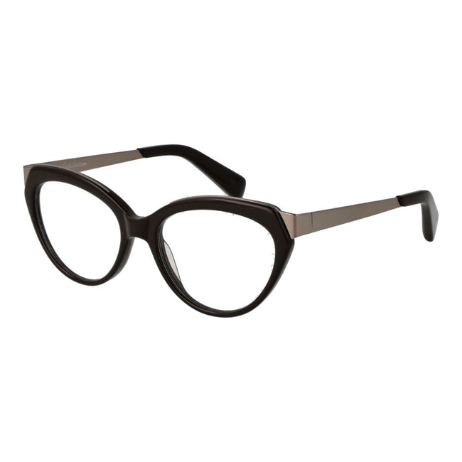 Yohji Yamamoto Brown Unisex Glasses Frame Yohji Yamamoto