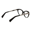 Yohji Yamamoto Brown Unisex Glasses Frame Yohji Yamamoto