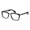 Yohji Yamamoto Black Unisex Glasses Frame Yohji Yamamoto