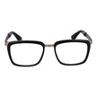 Yohji Yamamoto Black Unisex Glasses Frame Yohji Yamamoto