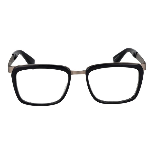 Yohji Yamamoto Black Unisex Glasses Frame Yohji Yamamoto