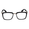 Yohji Yamamoto Black Unisex Glasses Frame Yohji Yamamoto