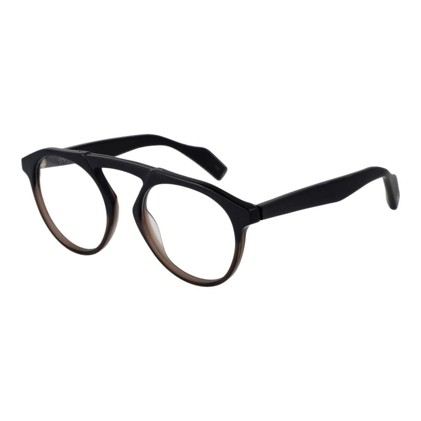 Yohji Yamamoto Black Plastic Glasses (Frames) Yohji Yamamoto