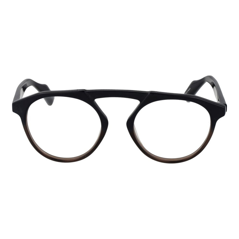 Yohji Yamamoto Black Plastic Glasses (Frames) Yohji Yamamoto