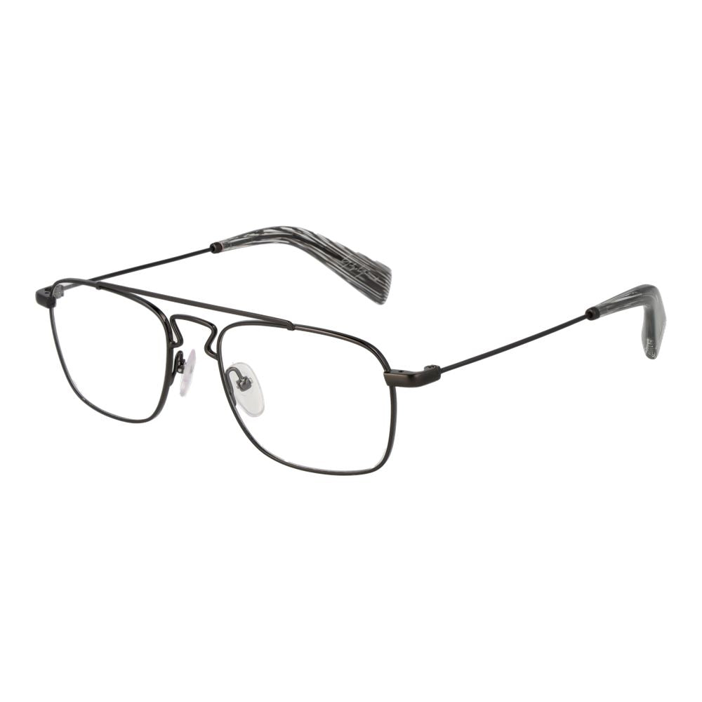 Yohji Yamamoto Gray Men Glasses Frame Yohji Yamamoto