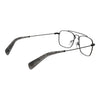 Yohji Yamamoto Gray Men Glasses Frame Yohji Yamamoto