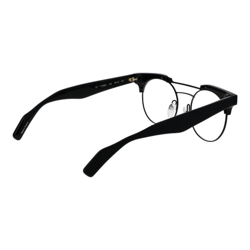 Yohji Yamamoto Black Plastic Glasses (Frames) Yohji Yamamoto