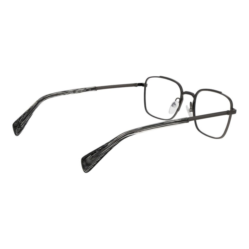 Yohji Yamamoto Gray Metal Glasses (Frames) Yohji Yamamoto