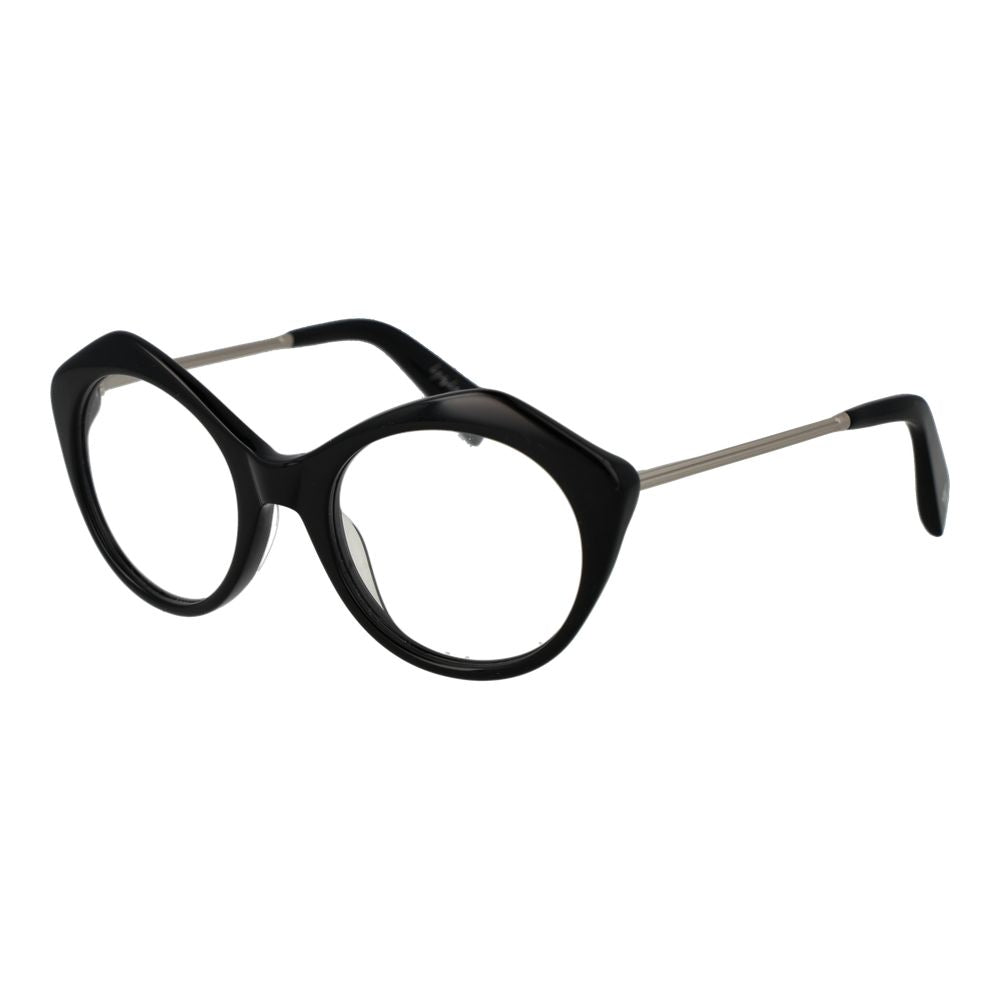 Yohji Yamamoto Black Women Glasses Frame Yohji Yamamoto