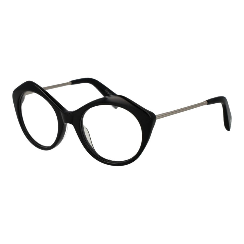 Yohji Yamamoto Black Acetate Glasses (Frames) Yohji Yamamoto