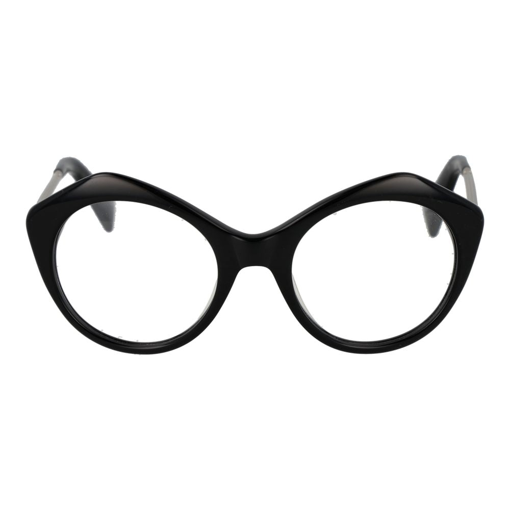 Yohji Yamamoto Black Women Glasses Frame Yohji Yamamoto