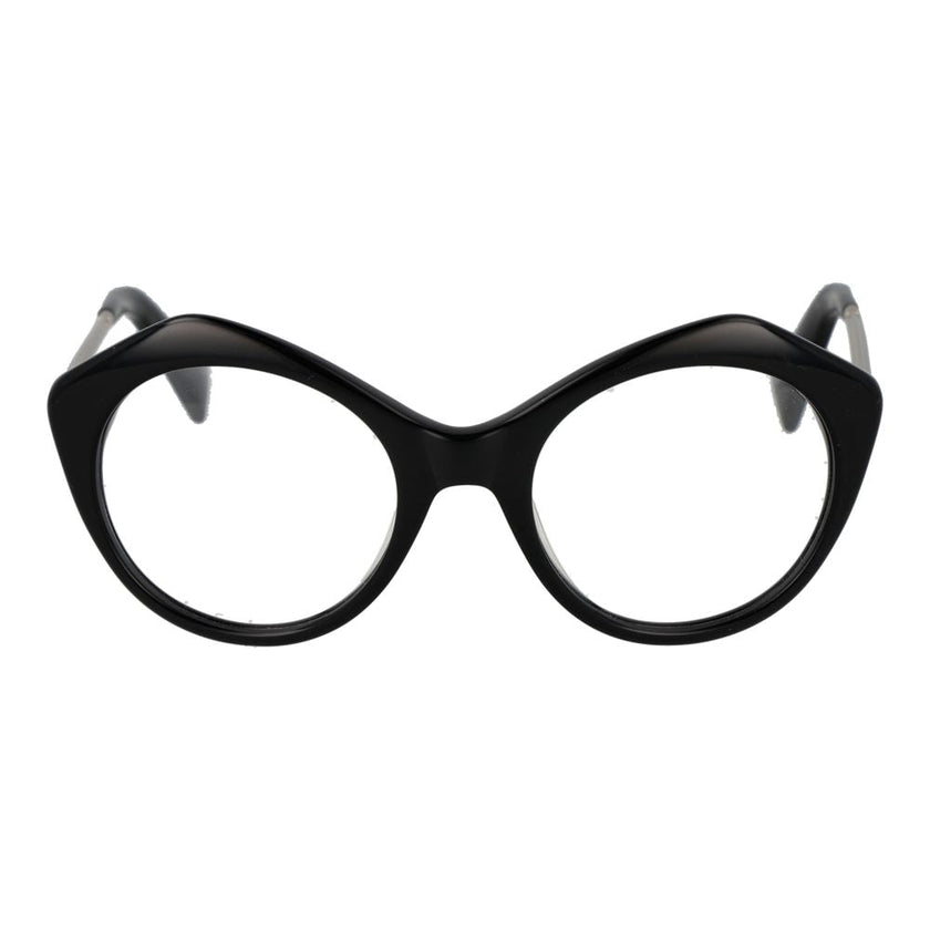 Yohji Yamamoto Black Acetate Glasses (Frames) Yohji Yamamoto