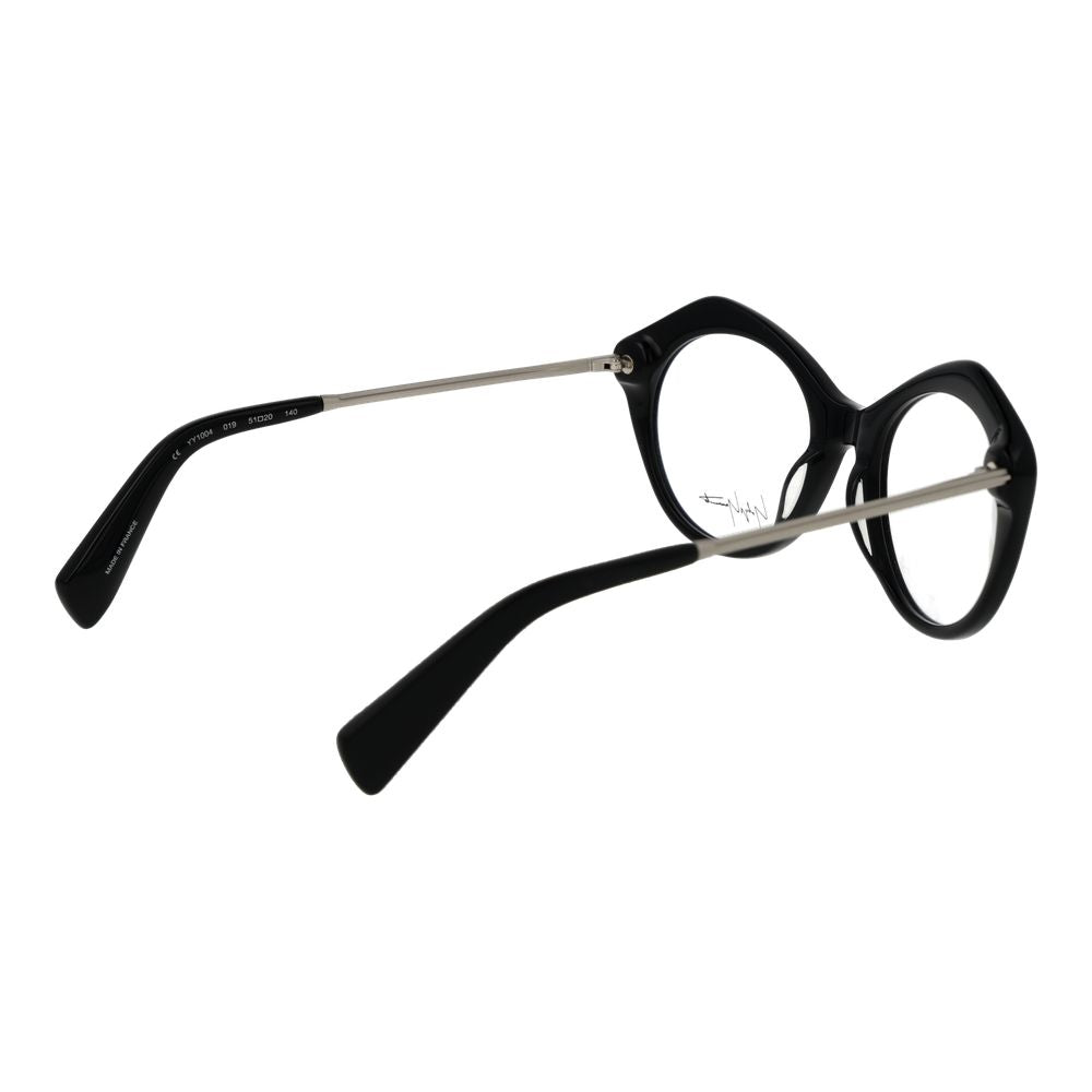 Yohji Yamamoto Black Women Glasses Frame Yohji Yamamoto