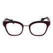 Yohji Yamamoto Purple Women Glasses Frame Yohji Yamamoto