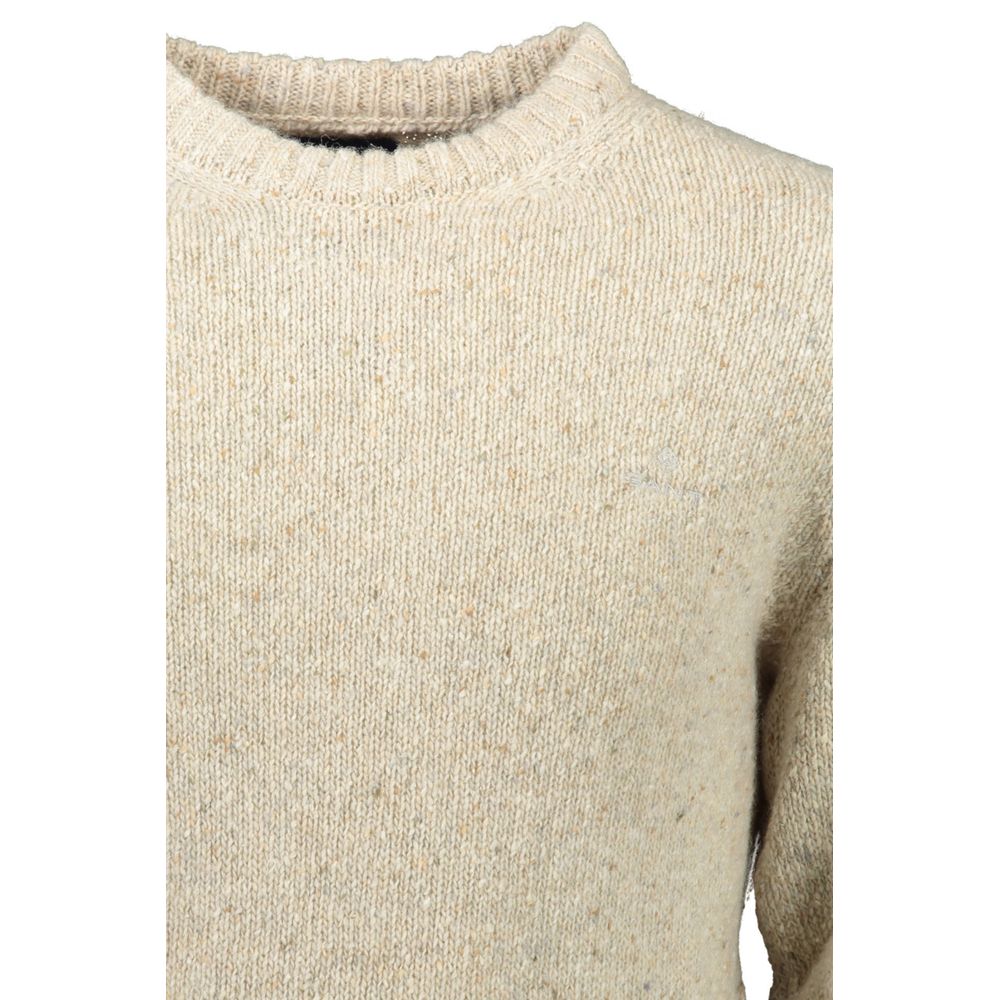 Gant Beige Wool Sweater Gant