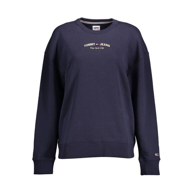 Tommy Hilfiger Blue Cotton Women Sweater Tommy Hilfiger