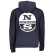 North Sails Blue Cotton Men Sweater North Sails
